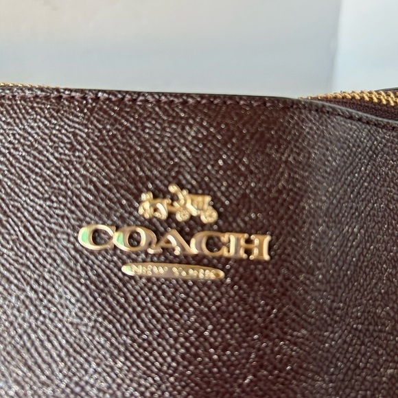 Coach NWOT Ox Blood Leather Ava Tote - Picture 10 of 12